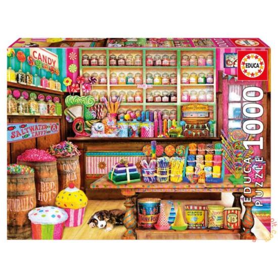 Educa Puzzle Le magasin de bonbons 1000 pièces