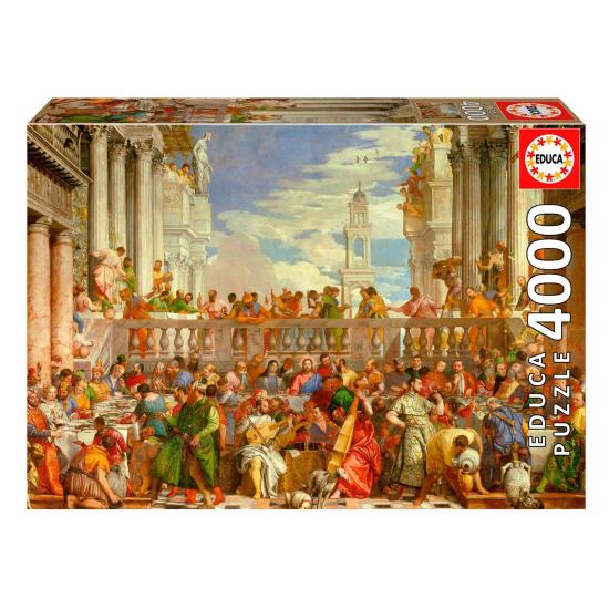 Puzzle Educa Les noces de Cana de 4000 pièces