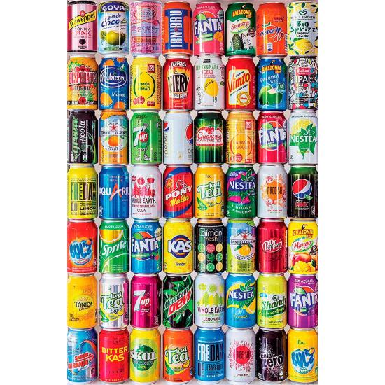 Puzzle Educa Latas 2 (Pièces miniatures) de 1000 pièces