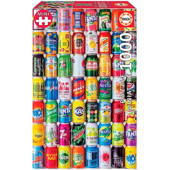 Puzzle Educa Latas 2 (Pièces miniatures) de 1000 pièces