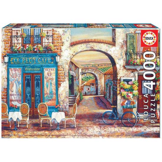 Puzzle Educa Le Petit Café 4000 pièces