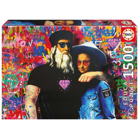 Puzzle Educa Leo y Lisa 1500 pièces