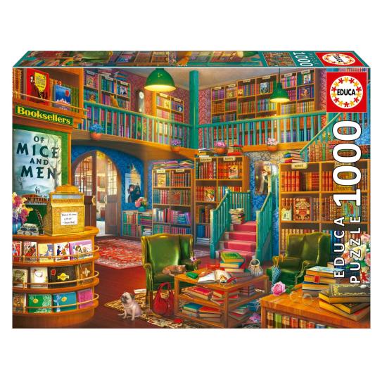 Puzzle Educa Librairie de 1000 pièces Puzzle Educa Librairie de 1000 pièces