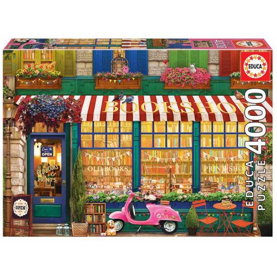 Puzzle Librairie Vintage Educa 4000 pièces