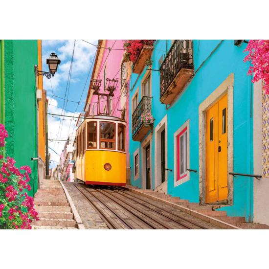Puzzle Educa Lisbonne Colorée 1000 pièces
