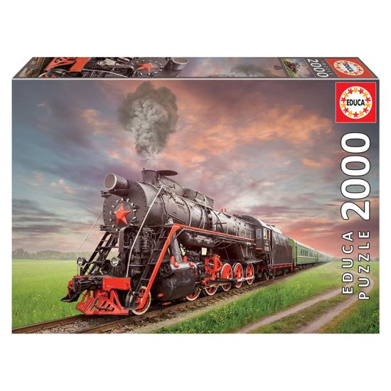 Puzzle Locomotive à vapeur Educa 2000 pièces