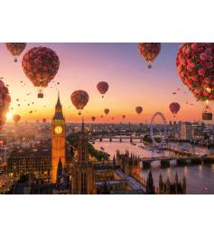 Puzzle Educa Londres En Fleurs 1000 pièces