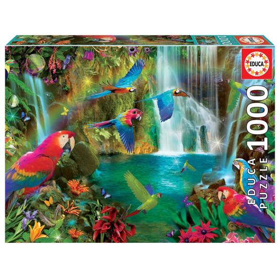 Educa Puzzle Perroquets tropicaux 1000 pièces