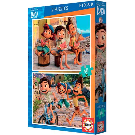Educa Puzzle Luca Disney 2 x 48 pièces