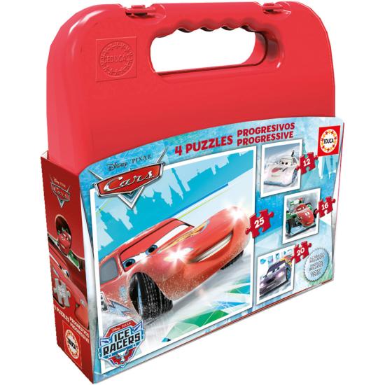 Puzzle Educa Progressive Valise Voitures