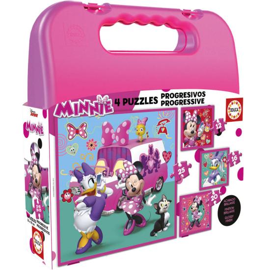 Puzzle Educa Progressive Valise Minnie Happy Helpers Puzzle Educa Progressive Valise Minnie Happy Helpers