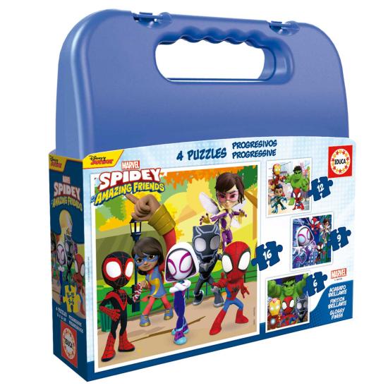 Puzzle Educa Progressive Valise Spidey