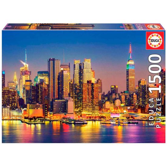 Educa Manhattan Nuit Puzzle 1500 pièces