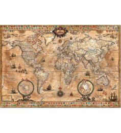 Puzzle carte du monde Educa 1000 pièces