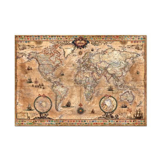 Puzzle carte du monde Educa 1000 pièces