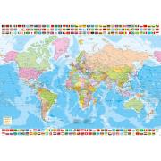 Puzzle carte du monde politique Educa 1500 pièces