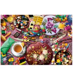 Puzzle Educa Table de couture 2000 pièces
