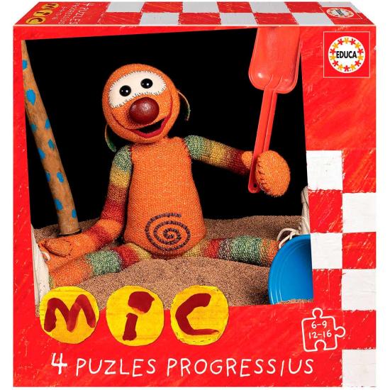 Puzzle progressif Educa Mic 6+9+12+16 pièces
