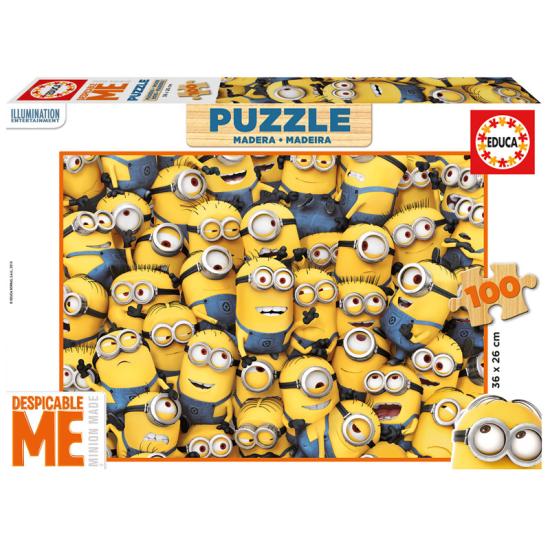 Puzzle Educa Minions 100 pièces