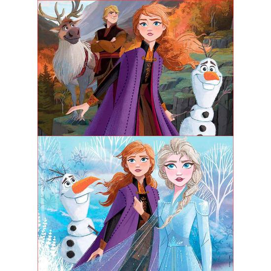 Puzzle Educa Frozen 2 de 2 x 50 pièces