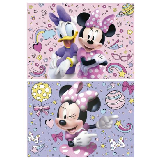 Puzzle Educa Minnie 2 x 48 pièces
