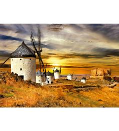 Puzzle Moulins à vent Educa, Consuegra 1500 pièces