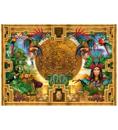 Puzzle Educa Aztèque Maya Assemblage de 2000 Pièces