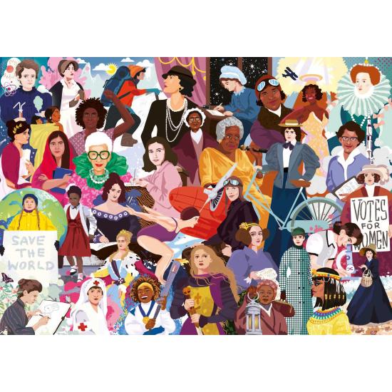 Puzzle Educa Femmes Emblématiques 1000 pièces