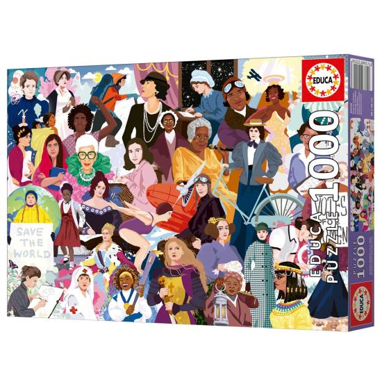Puzzle Educa Femmes Emblématiques 1000 pièces