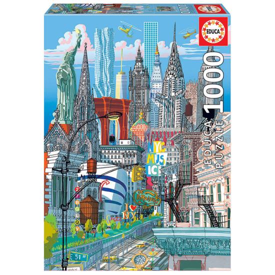 Puzzle 1000 pièces Educa New York
