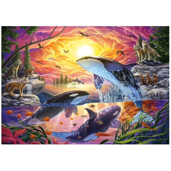 Puzzle Educa Orques et Loups, 4000 pièces