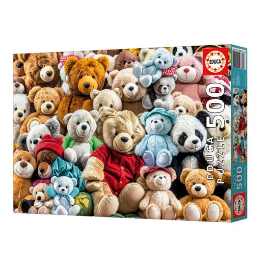 Puzzle Educa Ours en Peluche 500 pièces Puzzle Educa Ours en Peluche 500 pièces