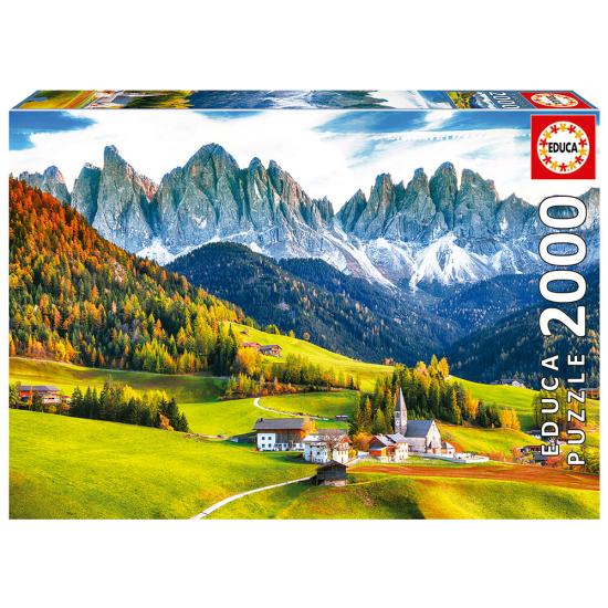 Educa Automne dans les Dolomites Puzzle 2000 pièces