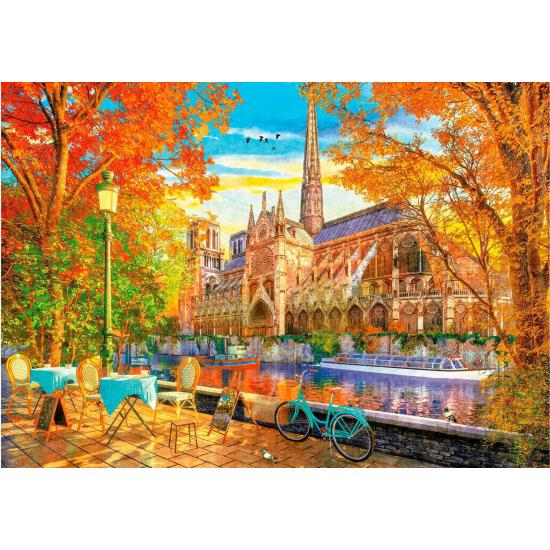 Puzzle Educa L'automne à Notre-Dame 1000 pièces