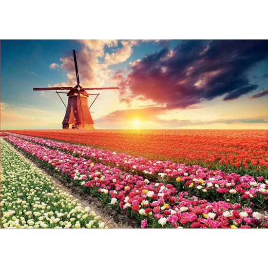 Educa Puzzle Paysage de tulipes 1500 pièces Educa Puzzle Paysage de tulipes 1500 pièces
