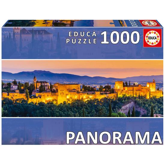 Educa Panorama Alhambra, Grenade Puzzle 1000 pièces