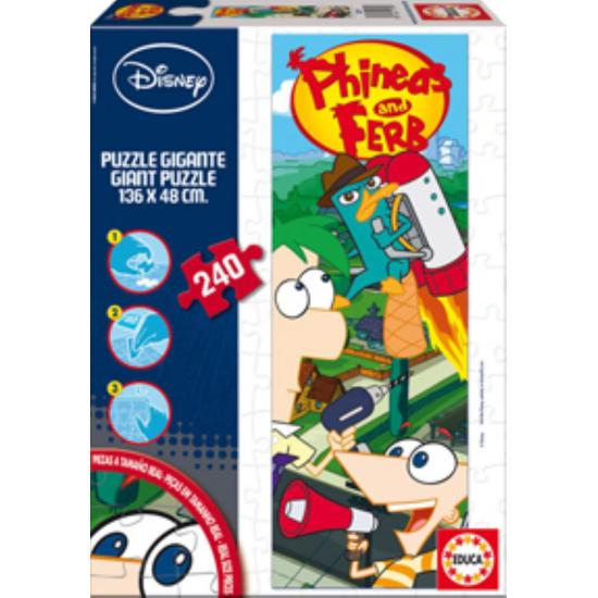 Puzzle Educa Phineas et Ferb 240 pièces de 240 Pièces