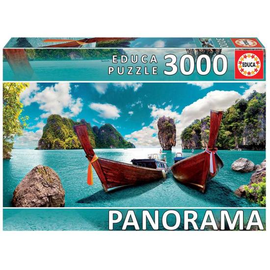 Educa Phuket, Thaïlande Puzzle panoramique 3000 pièces