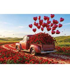 Puzzle Educa Pickup San Valentín XXL 500 pièces