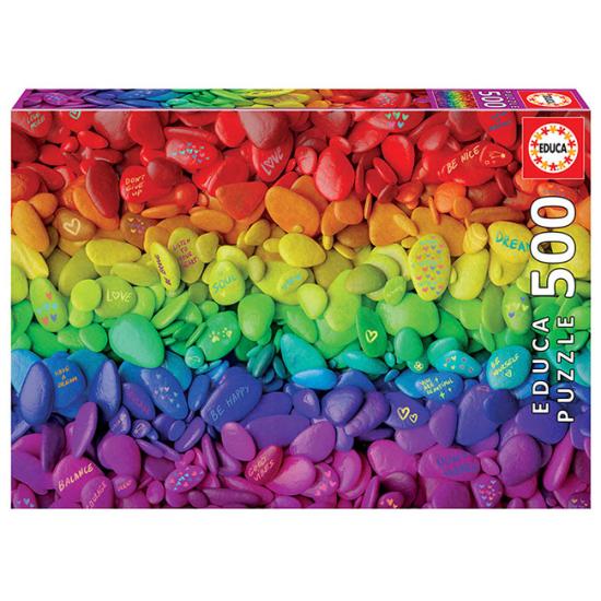 Puzzle Educa Pierres de Couleur 500 pièces