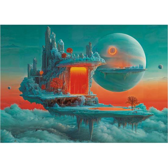 Puzzle Educa Planète Feu XXL 500 pièces