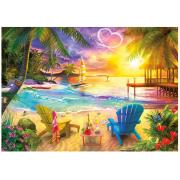 Puzzle Educa Playa del Amor 1000 pièces