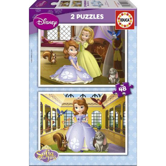Puzzle Educa Princesse Sofia 2 x 48 pièces Puzzle Educa Princesse Sofia 2 x 48 pièces