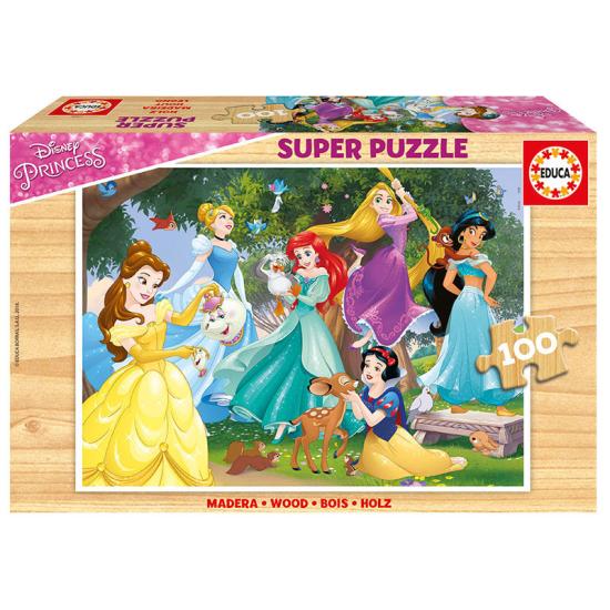 Puzzle Educa Princesses Disney 100 pièces Bois Puzzle Educa Princesses Disney 100 pièces Bois