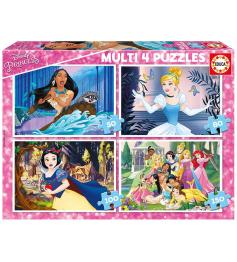 Puzzle Educa Princesses Disney Multi Progressif 50+80+100+150 pz