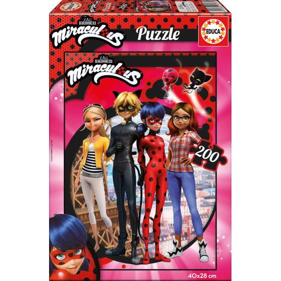 Educa Prodigiosa Puzzle : Les Aventures de Coccinelle 200 mcx