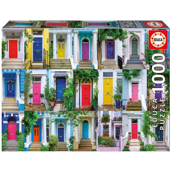 Puzzle Educa Les Portes de Notting Hill 1000 pièces