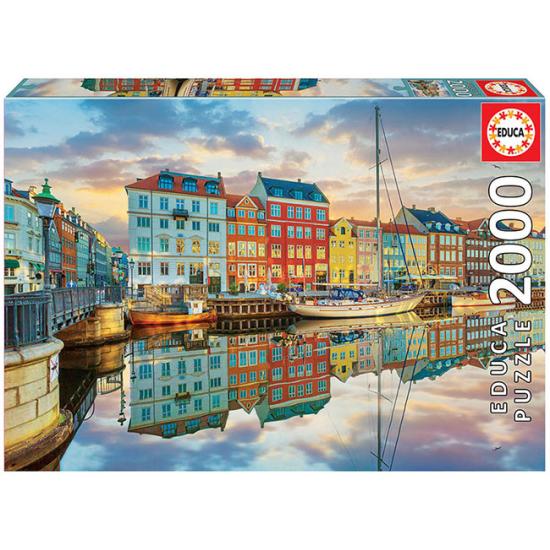Educa Port de Copenhague Puzzle 2000 pièces