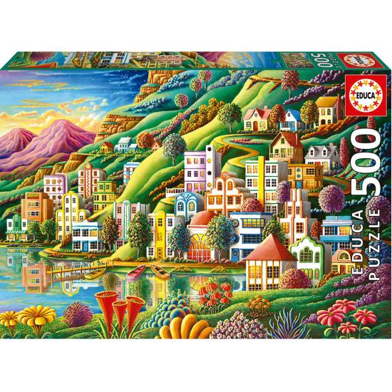 Puzzle Educa Puerto Escondido 500 pièces