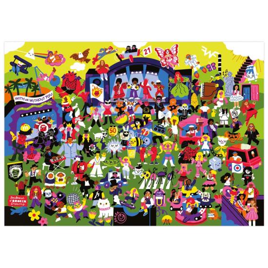 Puzzle Educa Puzzlepalooza 500 pièces